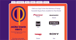 Desktop Screenshot of organdonorparts.com